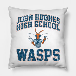John Hughes High School Wasps (Variant) Pillow