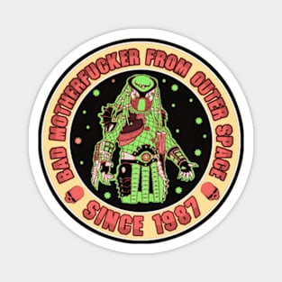 Bad Mofo from Outer Space Vintage Magnet