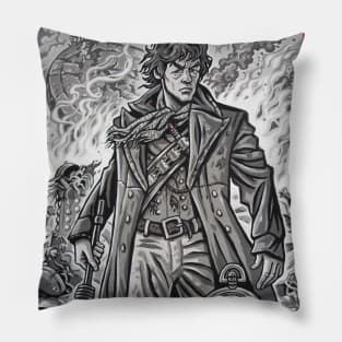 Young War Doctor Pillow