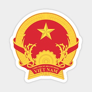 Emblem of Vietnam Magnet