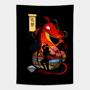 Honor of Avatar Parody Tapestry