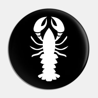 Lobster Symbiote Pin