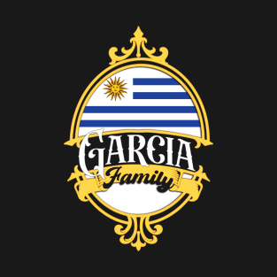 Garcia Family - Uruguay flag T-Shirt