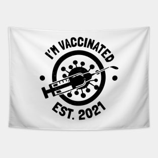 I'm Vaccinated 2021 Tapestry