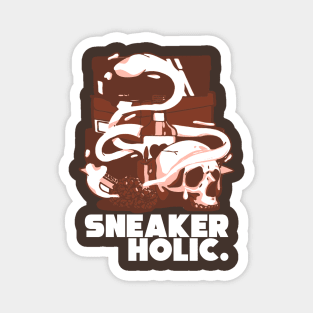 Sneaker Holic Mocha Magnet