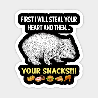 Steal Heart Wombat 12 Magnet