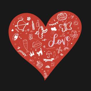 Love heart T-Shirt