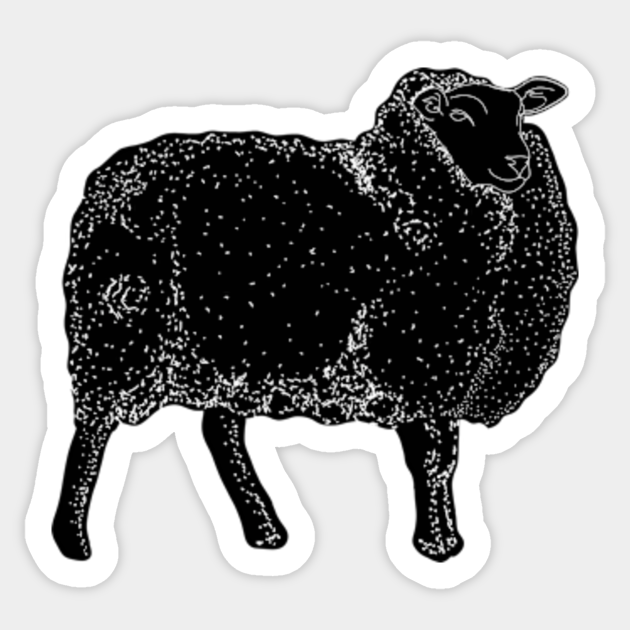 Beggars And Choosers Black Sheep Black Sheep Aufkleber Teepublic De