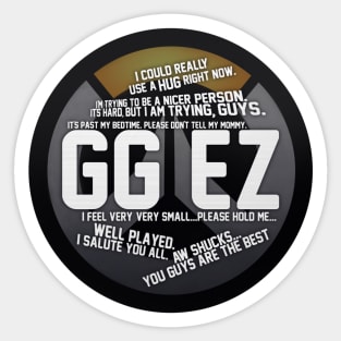 GG WP GL HF game - Gamerlife - Sticker