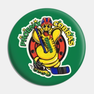 Defunct Phoenix Cobras Roller Hockey Pin