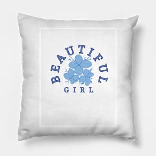 Beautiful girl Pillow