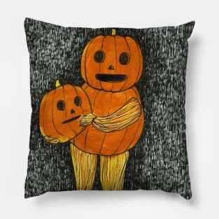 Pumpkin Person Pillow