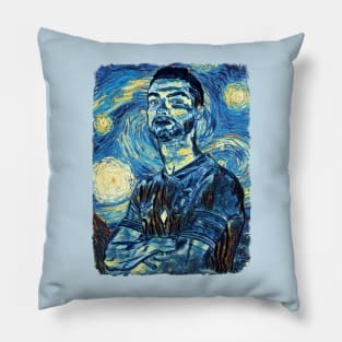 Cristiano Ronaldo Van Gogh Style Pillow