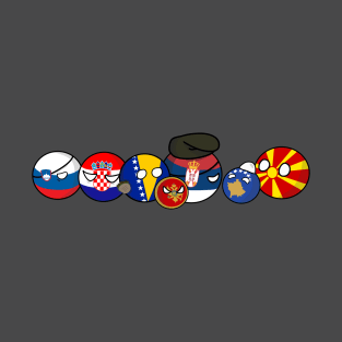 Polandball - Yugoslavia family T-Shirt