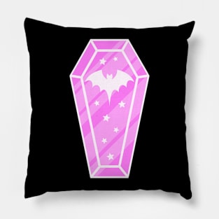 Cute Pink Coffin Pillow