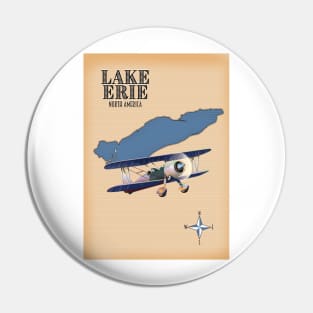 Lake Erie North America Pin