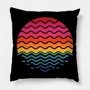 Sea of The Rising Sun Pillow