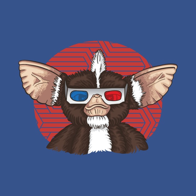 Gremlins 3D by Moe Tees