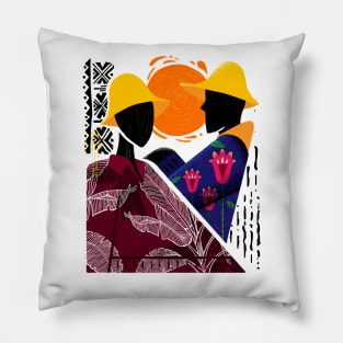 AfroTwins Pillow