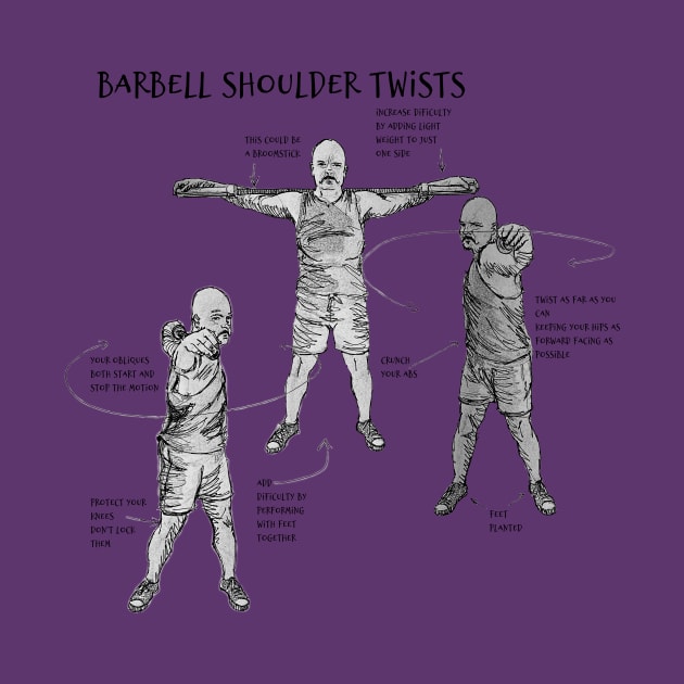 Barbell Shoulder Twist by DiPEGO NOW ENTERTAiNMENT