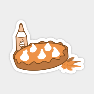 Pumpkin Pie Magnet