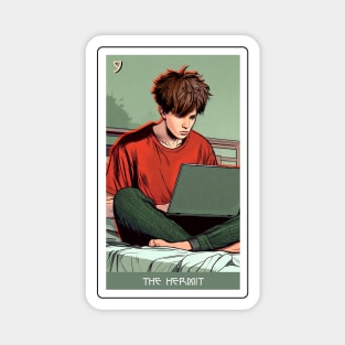 the hermit - house of anubis tarot card Magnet