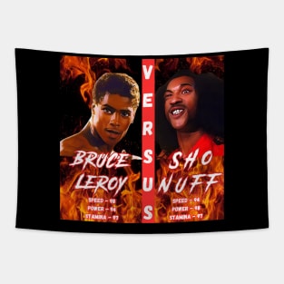 Bruce Leroy Vs Sho Nuff Tapestry