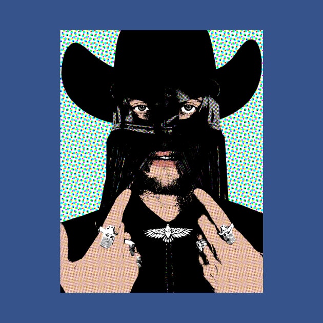 orville peck style pop art by soundofpopart