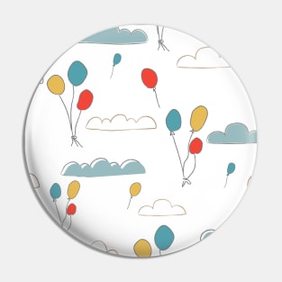 Sweet Balloons Pin