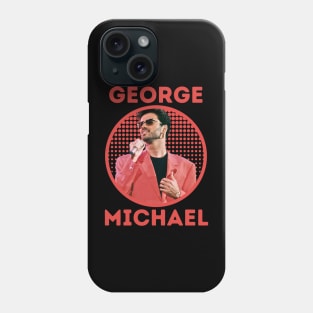 george michael || red 80s Phone Case