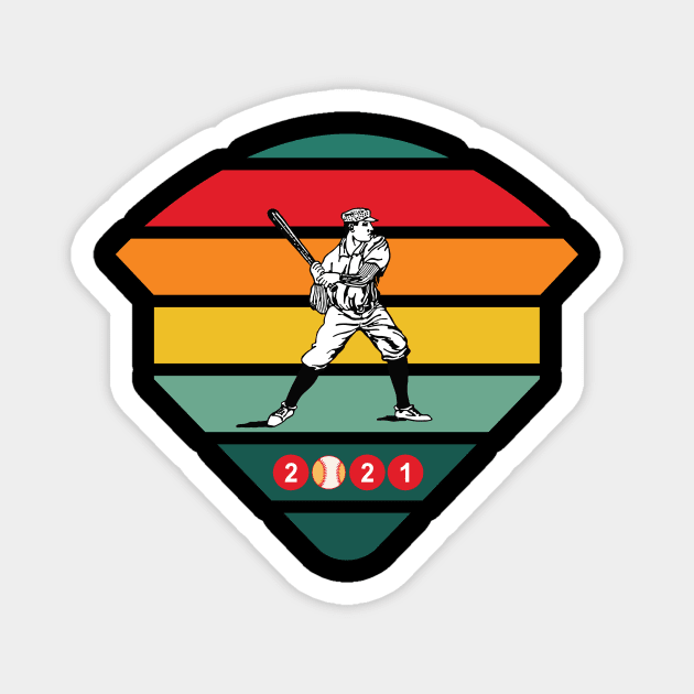 Baseball is my favourite sport. Magnet by KAYS34