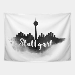 Stuttgart watercolor Tapestry