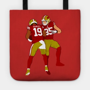 Deebo samuel x George kittle Tote