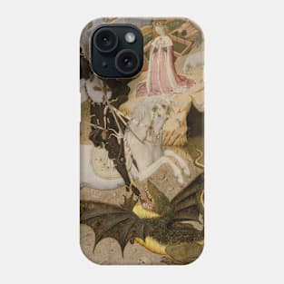 "Saint George and the Dragon" by  Martorell Phone Case