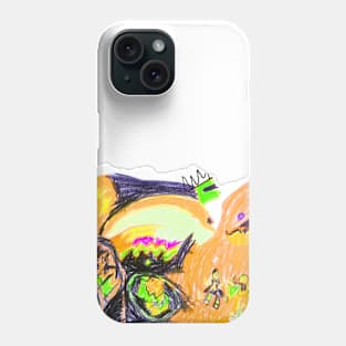 Interesting and free drawing Phone Case