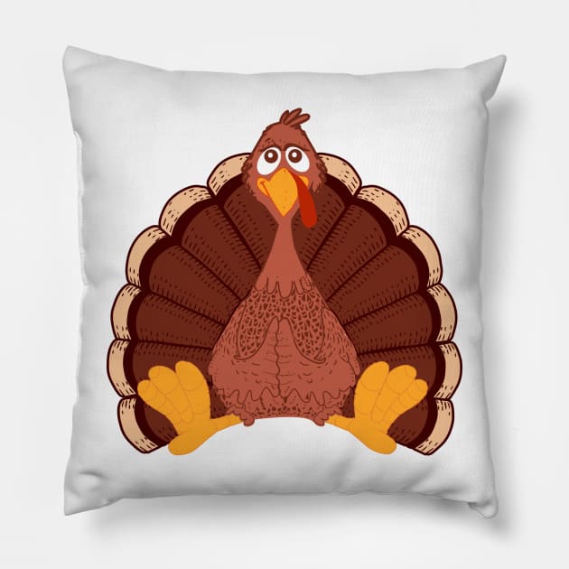 Thanksgiving Pillow by faiqawaheed