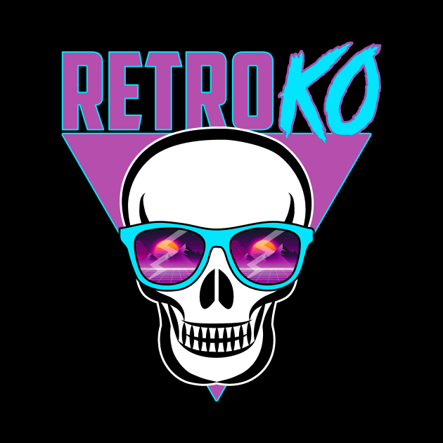 Retro KO Skull by RetroKO