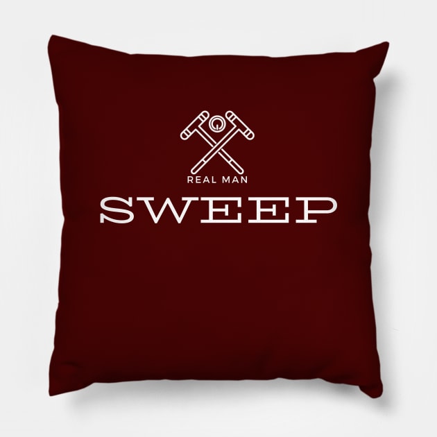 Hobby - real man sweep Pillow by JunThara