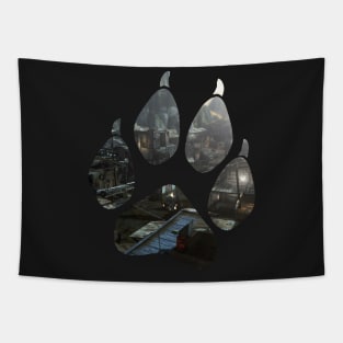 Tomb Raider - Enemy base Tapestry