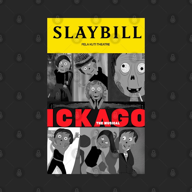 Broadway Zombie Ickago Slaybill by jrbactor