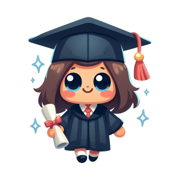 Cute Girl Graduation by Dmytro