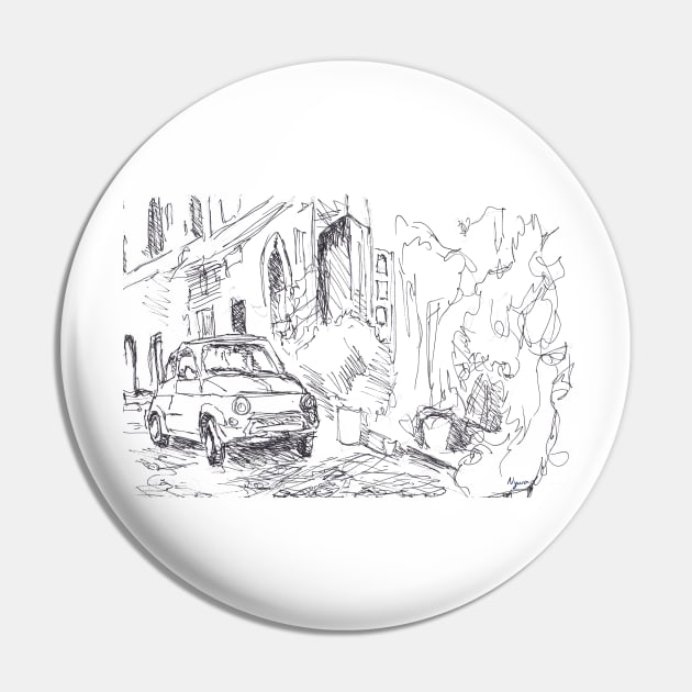 Italian vintage car Pin by NYWA-ART-PROJECT