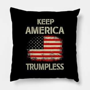 Keep America Trumpless Pillow