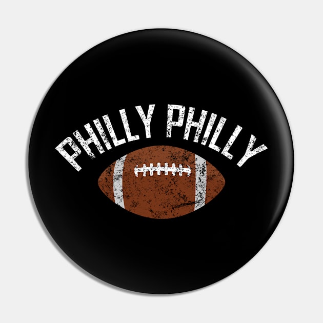 Philly Philly Distressed Design Pin by amitsurti