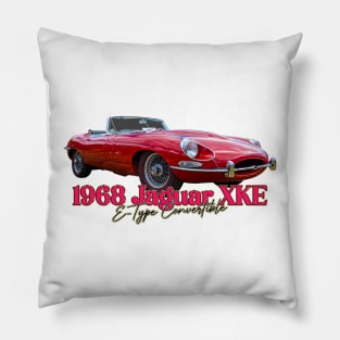 1968 Jaguar XKE E-Type Convertible Pillow