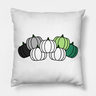 Pride Pumpkins Aromantic Pillow