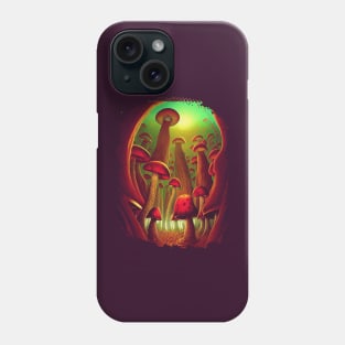 Mushroom Forest Phone Case