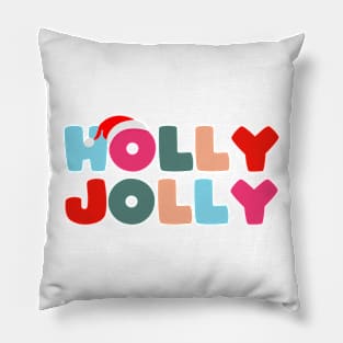 HOLLY JOLLY CHRISTMAS Pillow