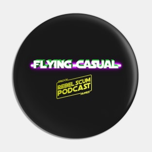 Flying Casual Pin