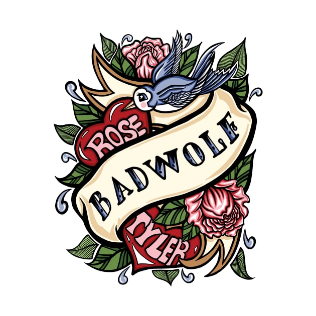 BadWolf Tattoo by OfficeInk